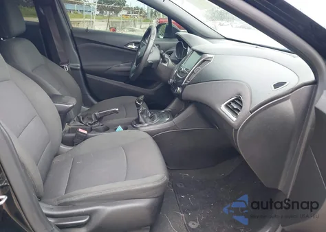 2017 Chevrolet Cruze Lt Manual from USA, damaged, VIN 3G1BD6SM5HS550243